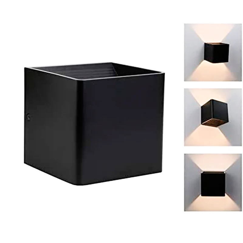 Lumo-Box LED Sconce(Black)