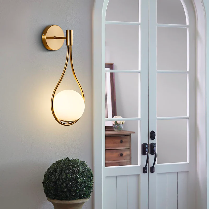 Modern Tear Drop Wall Light - Image 4