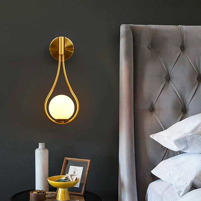 Modern Tear Drop Wall Light - Image 2