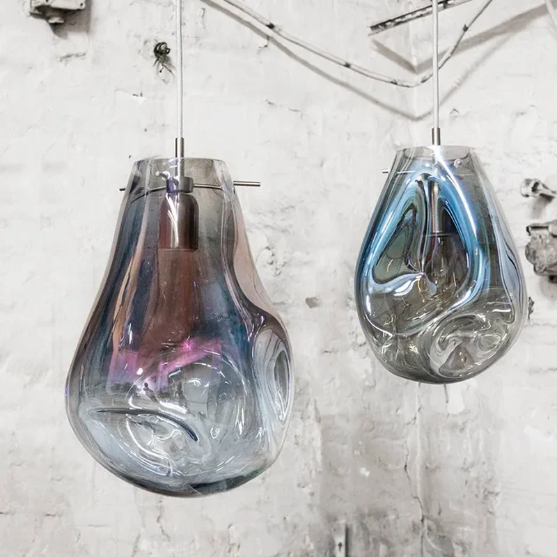 Soap Blown Glass Pendants - Image 5