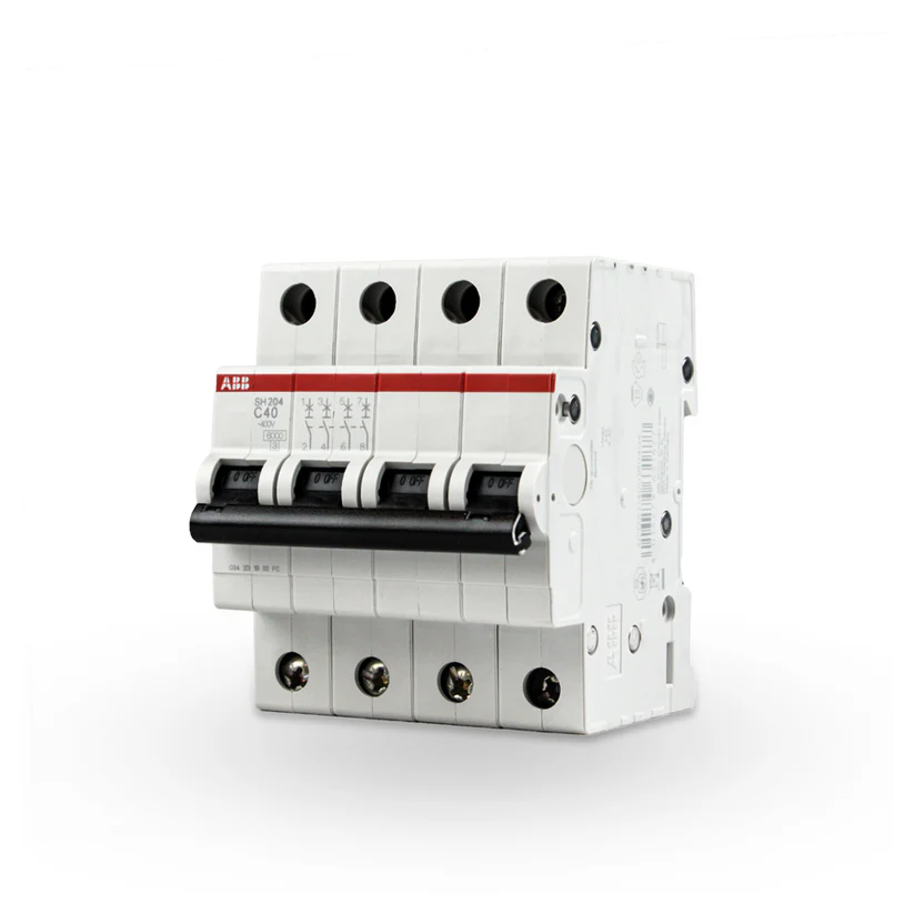 ABB SH 204 6 KA 4 Pole Miniature Circuit Breaker - Image 2