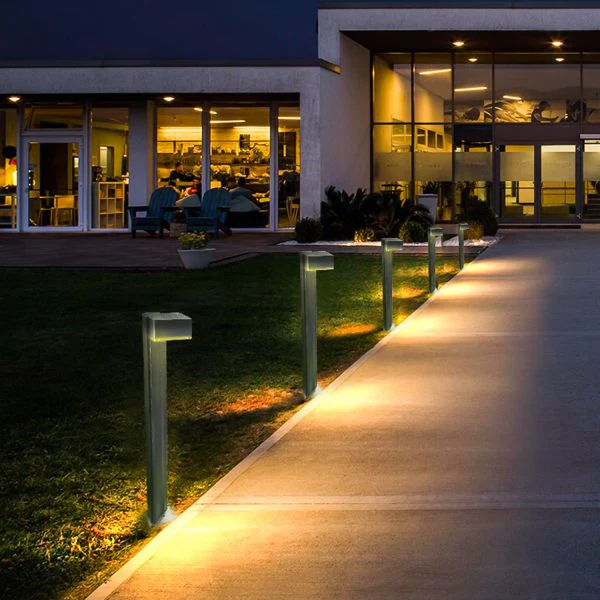 Fl-Sb-55 Aluminum Alloy Solar Bollard Light - Image 2