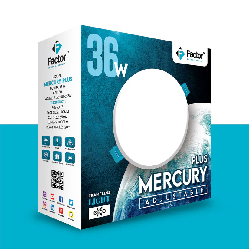 Factor Mercury Plus Adjustable Downlight - Image 2