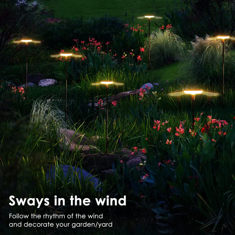 FL-SSL-616 2w Swinging Solar Garden Light - Image 2