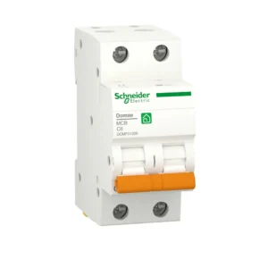 Schneider Domae 2 Pole Miniature Circuit Breaker, 6 kA