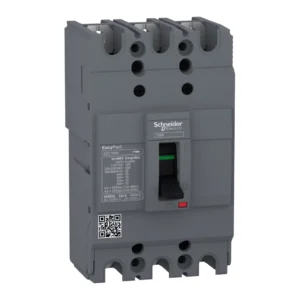 Schneider EZC100H 3 Pole Molded Case Circuit Breaker, 30 kA