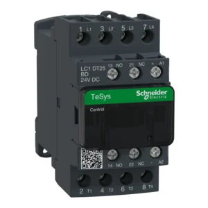 Schneider LC1DT25M7 TeSys D Contactor, 4P (4 NO) AC-3 220 V AC standard Coil
