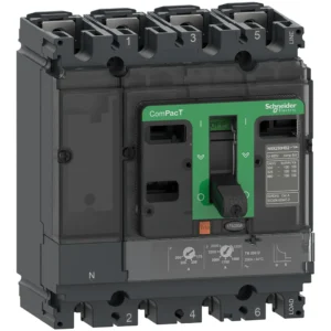 Schneider NSX250F 4 Pole Molded Case Circuit Breaker, 36 kA