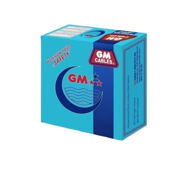 GM Cable 7/52 ( 10 MM ) Pure Copper Electric Wire For House Wiring & Use For Multipurposes - 90 Meter Roll/Coil