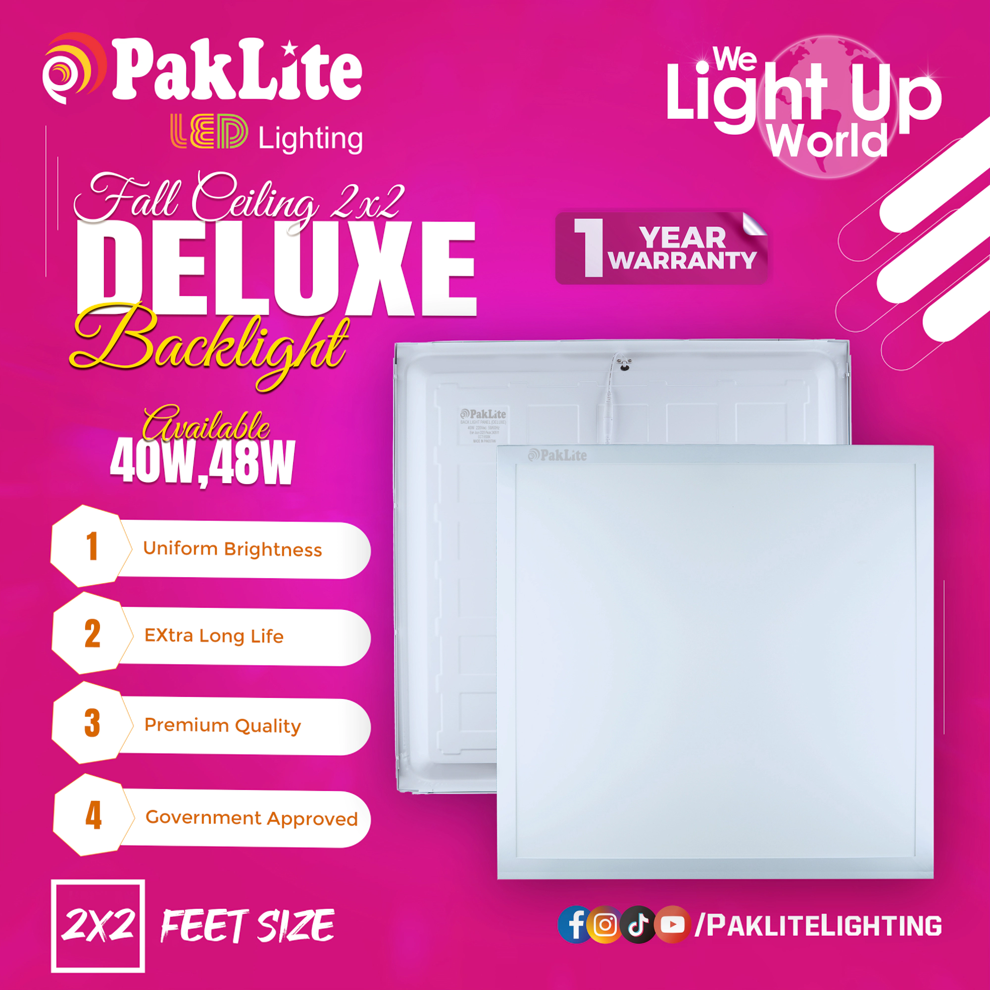 LED DELUXE BACK LIGHT PANEL - Image 3