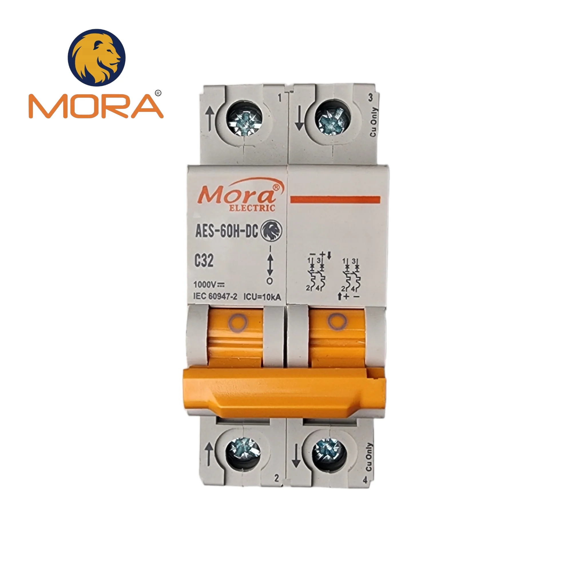 Mora 2P DC 1000V Solar Mini Circuit Breaker