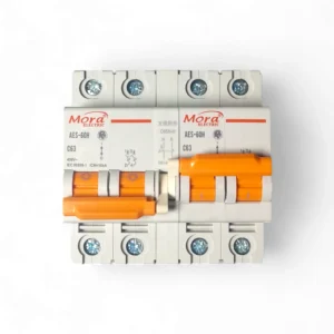 Mora AC 2P+2P MTS Dual power Manual transfer switch Circuit breaker MCB 50HZ/60HZ changeover