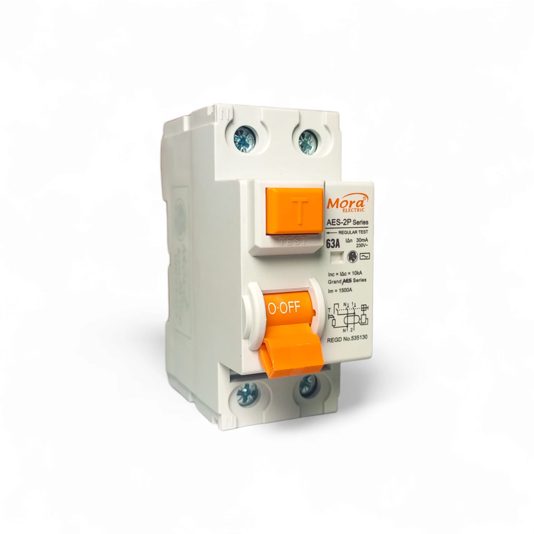 Mora RCCB 63A Residual Current Circuit breaker with Current Leakage protection - Image 3