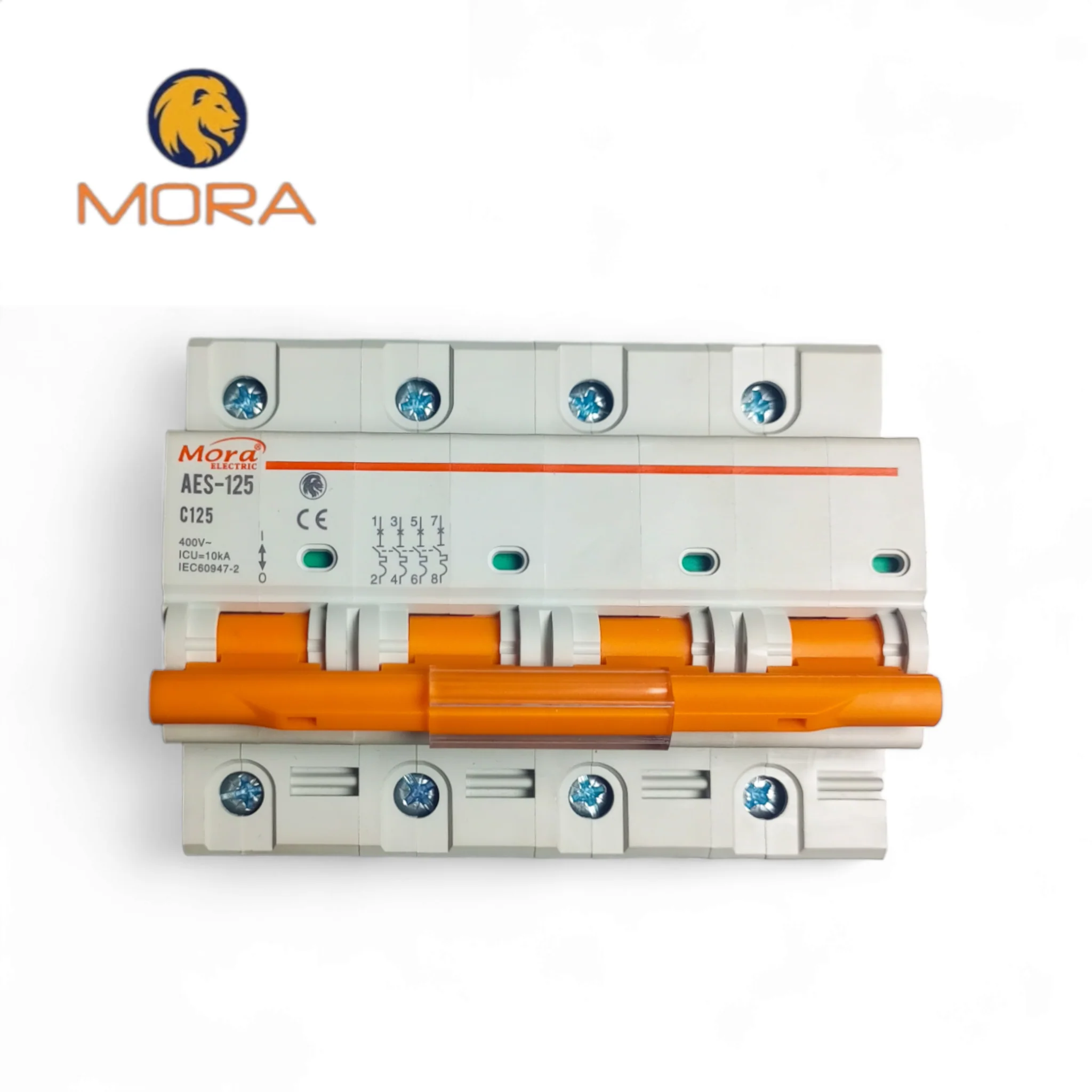 Mora 4P AC Circuit Breaker 400V 125A