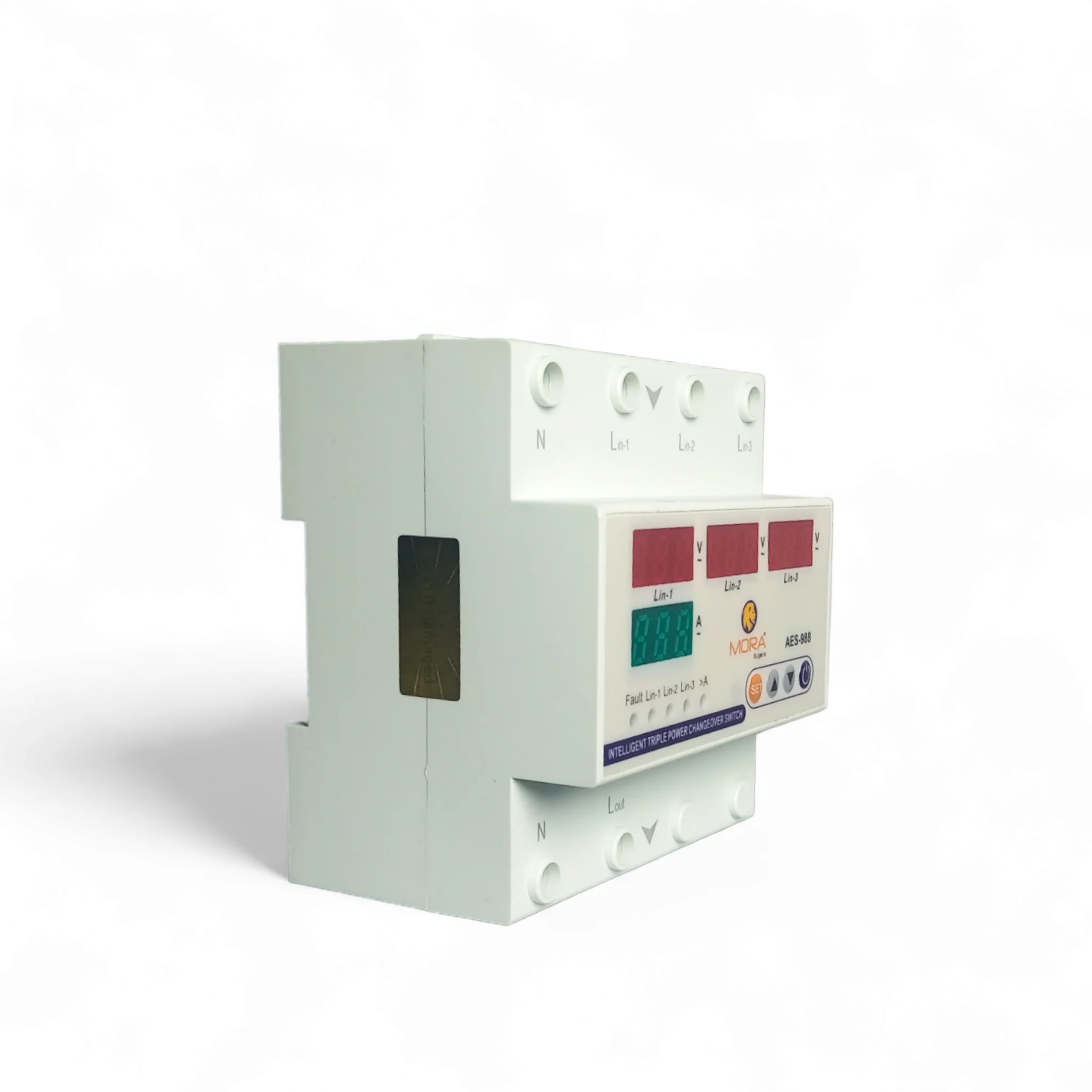 Mora 3 phase Auto Phase Selector Voltmeter adjustable Over and Under Voltage protection - Image 2