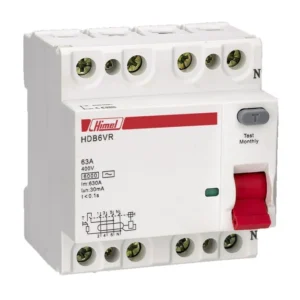 Himel HDB6VR 4 Pole Electromagnetic Type Residual Current Switch (RCCB)