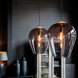 Smokey Fade Glass Pendant