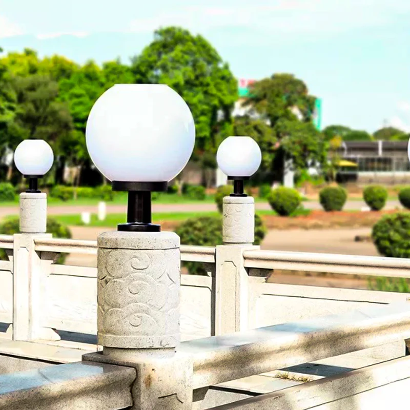 Solar Globe Pillar light - Image 5