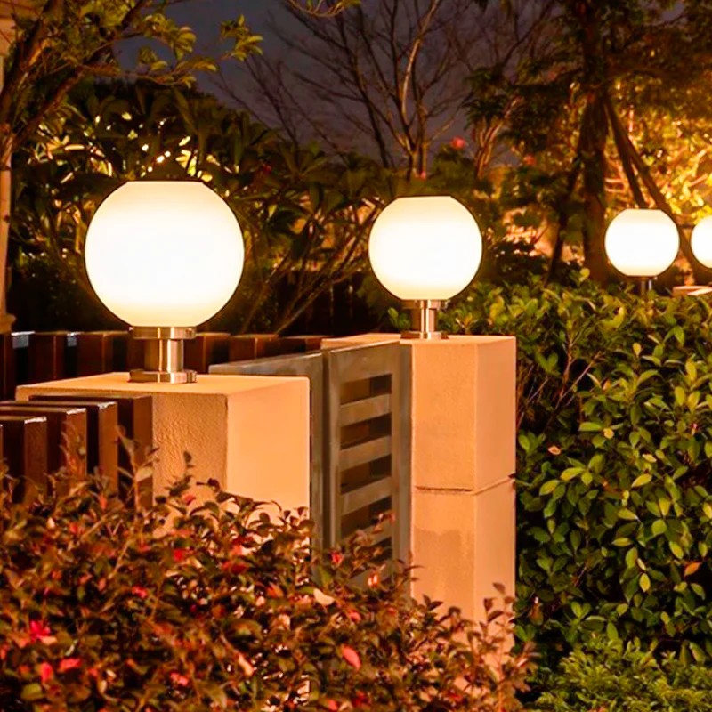 Solar Globe Pillar light - Image 3