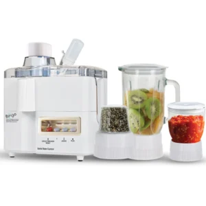 Bingo JBG-4000-BS 4 in 1 Juicer, Blender & Dry Mill White