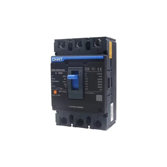 Chint Nxm-250 H 3 Pole Molded Case Circuit Breaker