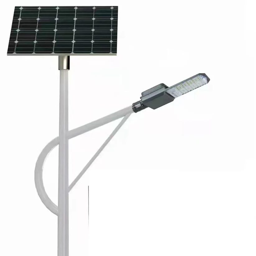Split Panel Solar Street Light 100w
