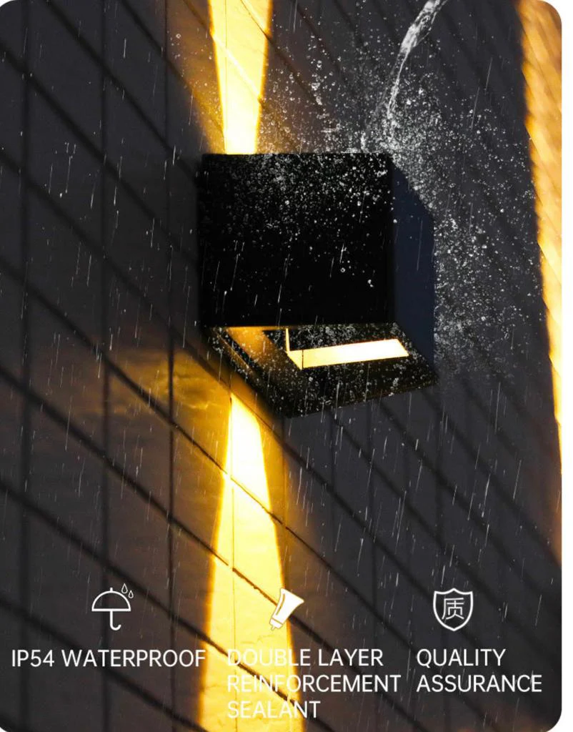 Two Way Adjustable Solar Wall Washer 8w - Image 3