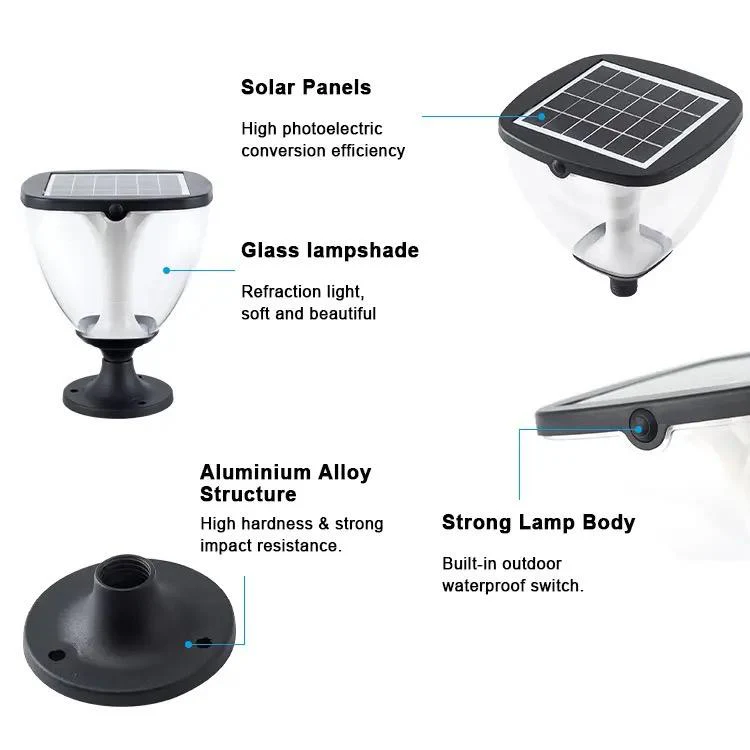 Solar Garden/Pillar Light 5w - Image 2