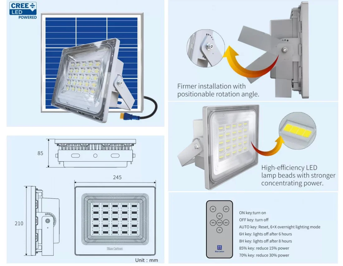 Solar Flood Light 600W/800W - Image 4