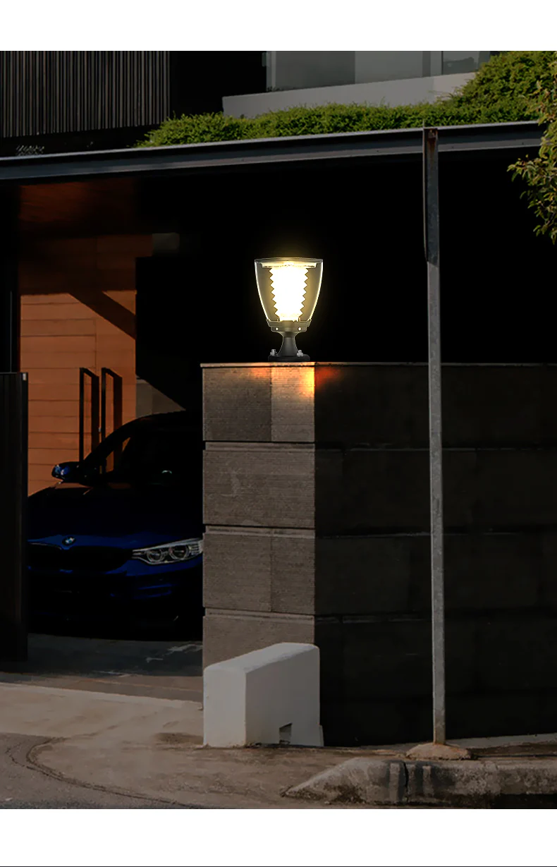 Solar Spiral Post Top Light 10w - Image 5