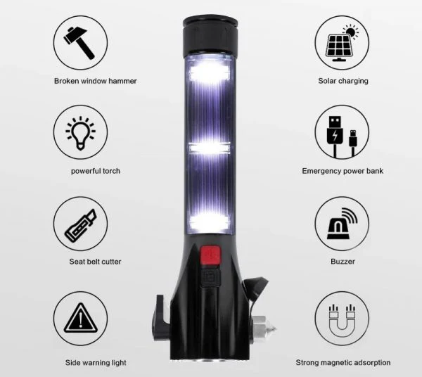 Multifunctional Solar Torch Light - Image 8