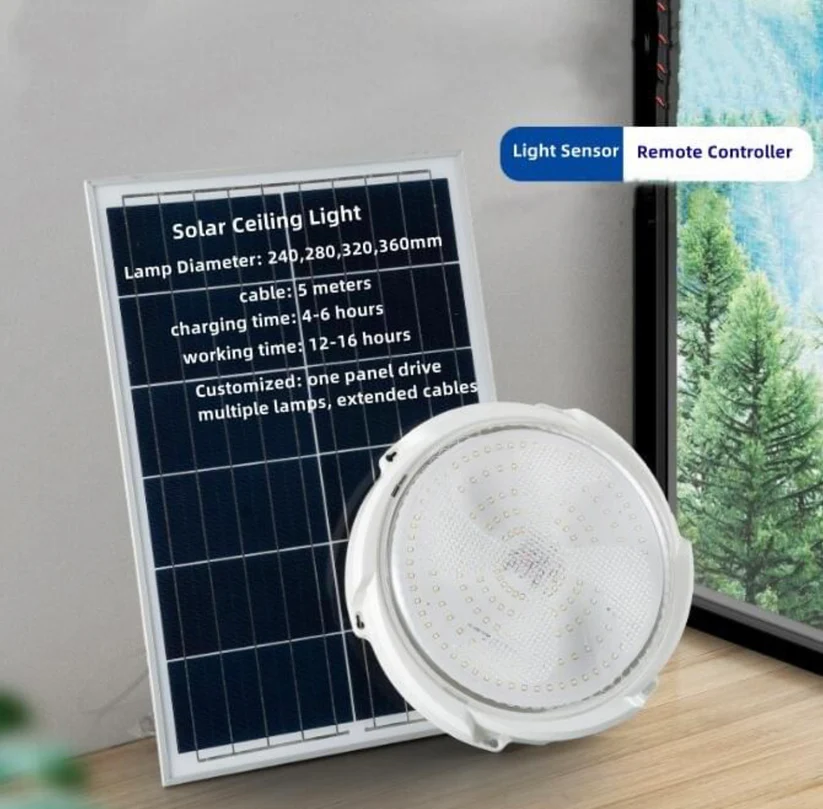 Solar Ceiling Light 3 In 1 - Image 3