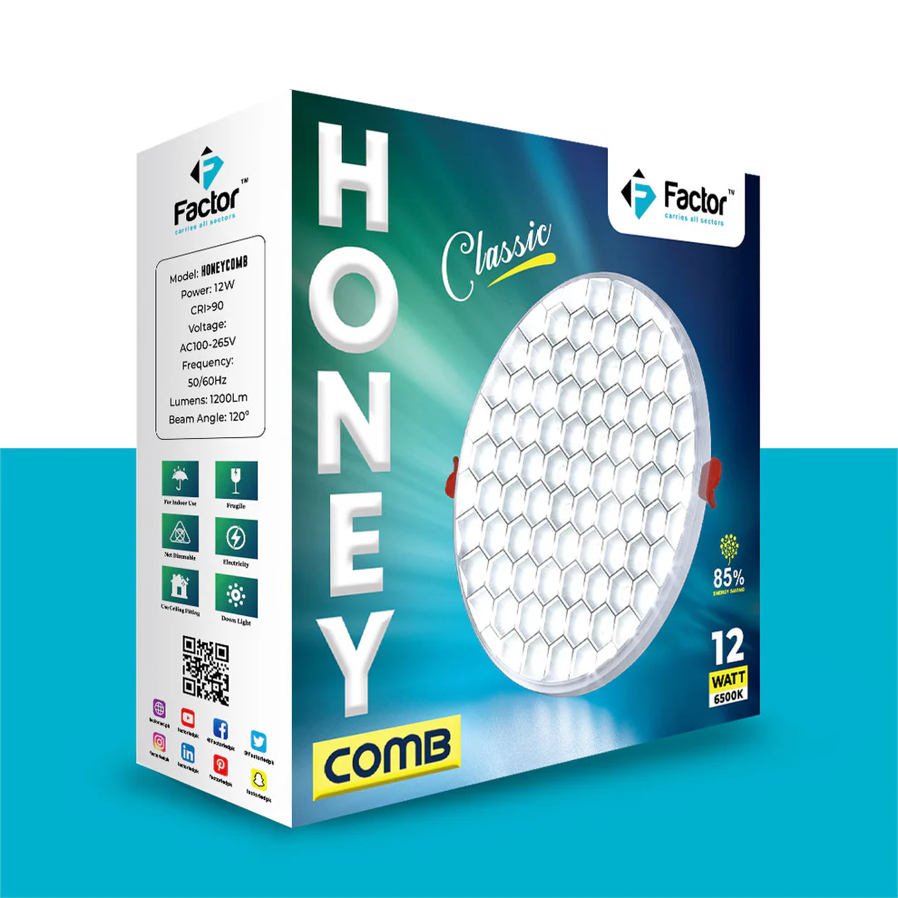 Factor Honey Comb Series Downligh - Image 5