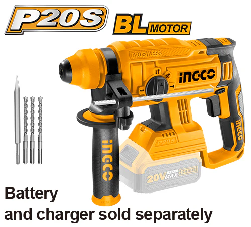 INGCO CRHLI2201 Lithium-Ion Rotary Hammer