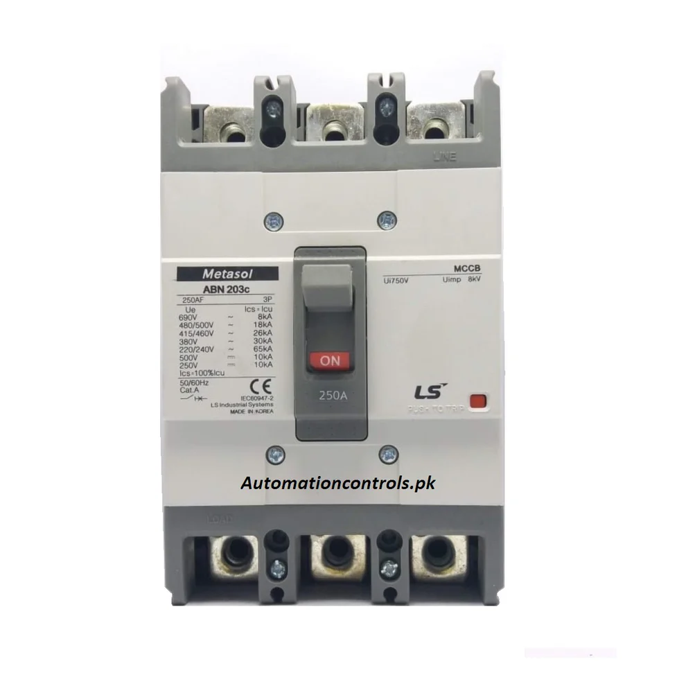 LS Electric ABN-203c 3 Pole Molded Case Circuit Breaker