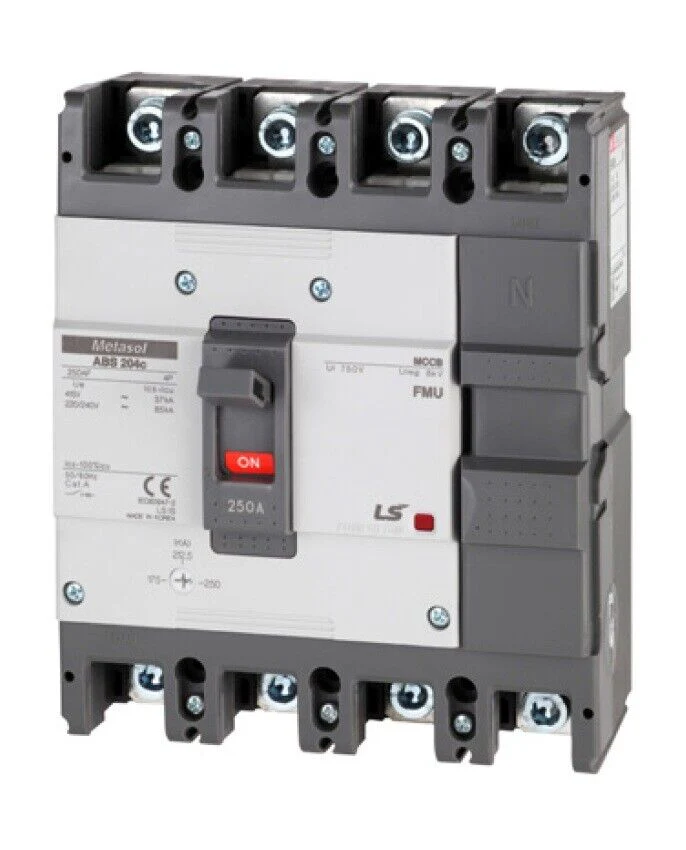 LS Electric ABN-204c 4 Pole Molded Case Circuit Breaker