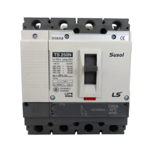 LS Electric TS250N-ATU 4 Pole Molded Case Circuit Breaker
