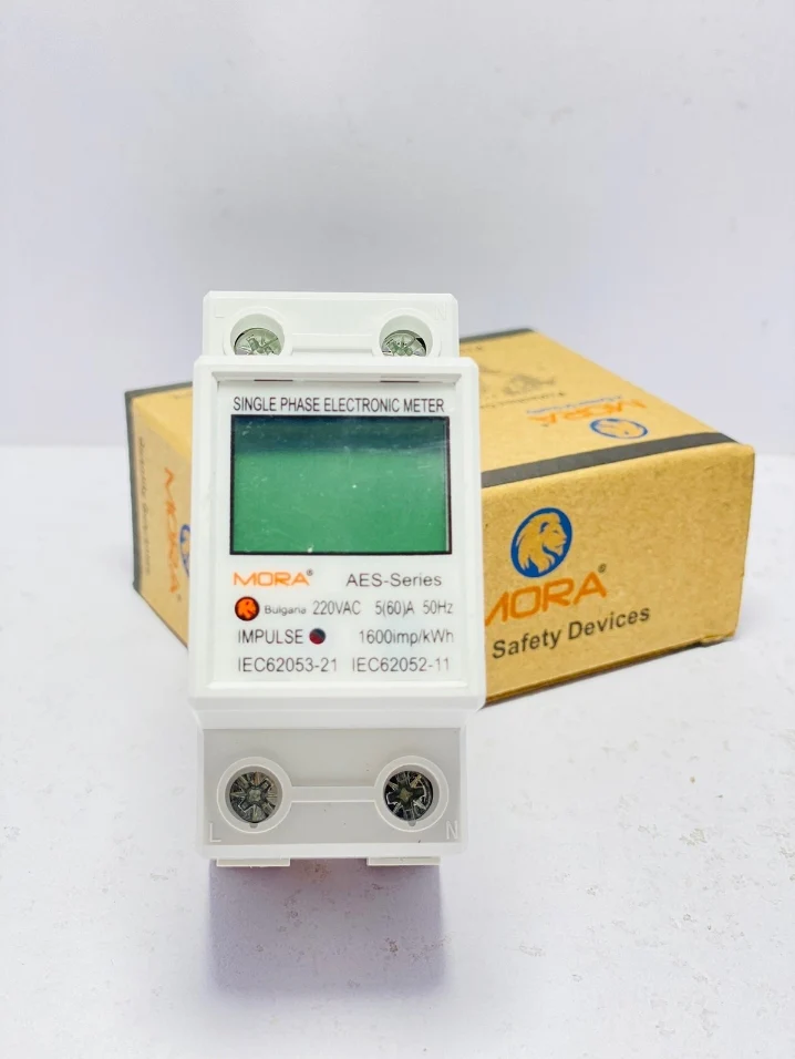 Mora 2P Digital Submeter Single Phase energy meter Din rail type - Image 3