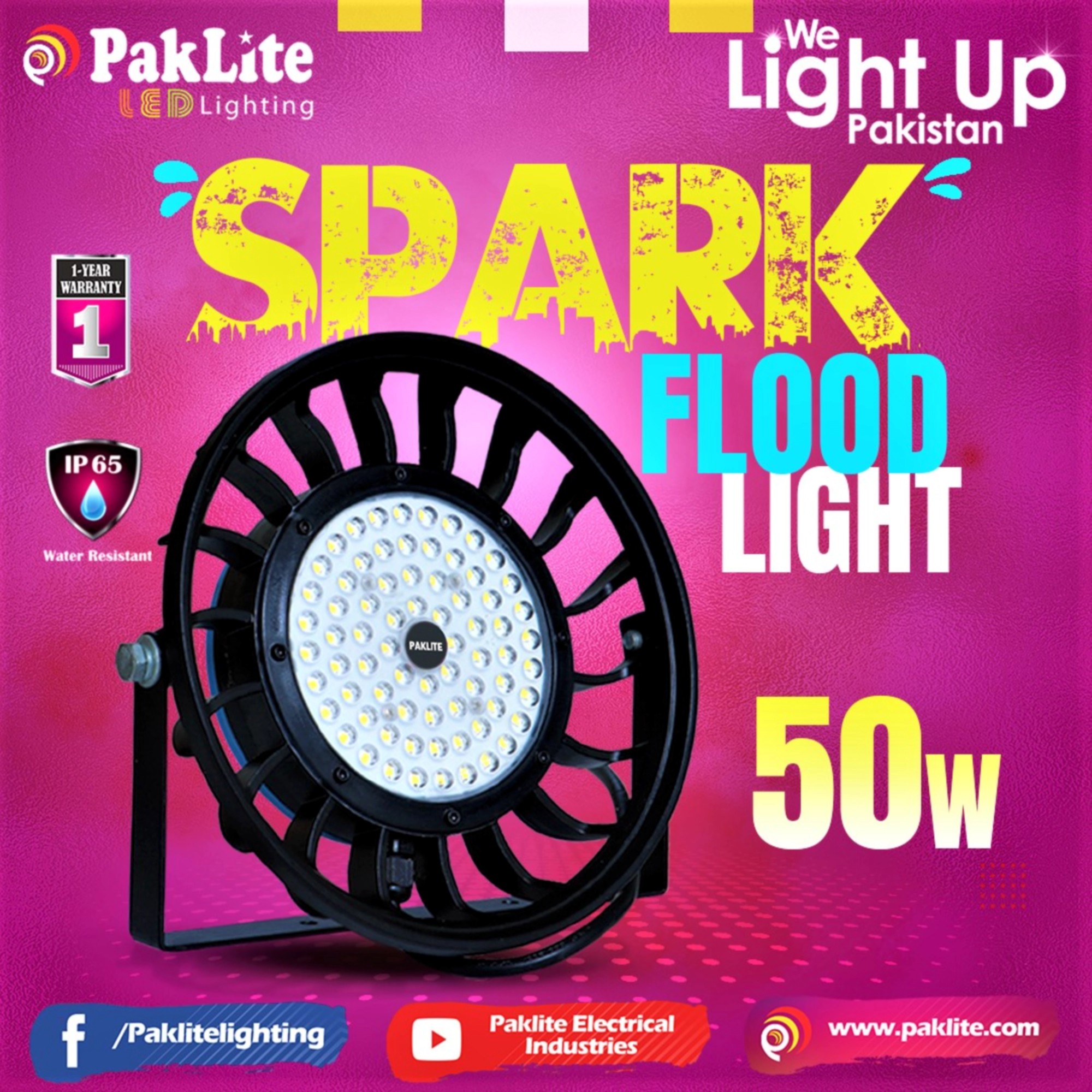 LED SPARK FLOOD LIGHT - Image 2