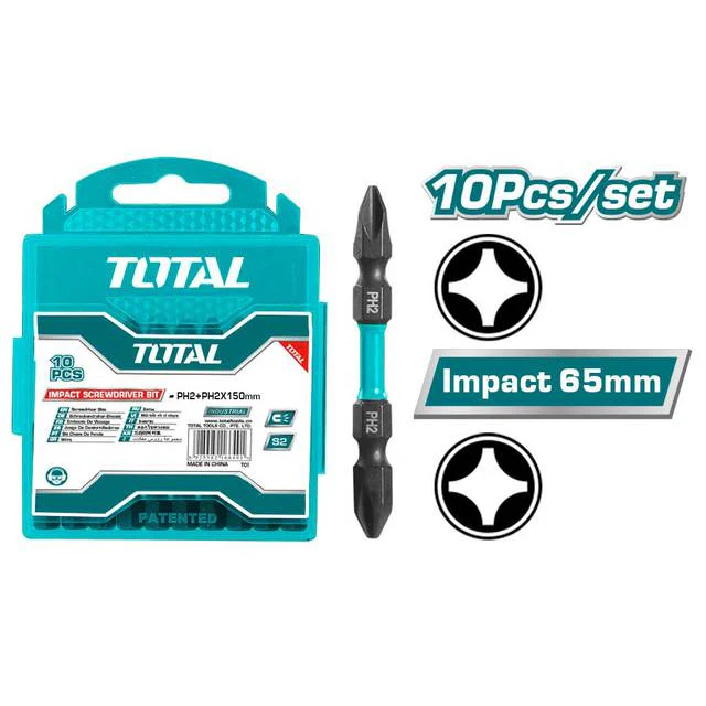 Total TACIM16PH233 Impact Screwdriver Bit