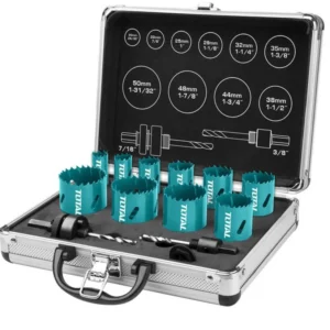 Total TACSH1121 Bi-Metal Hole Saw Set