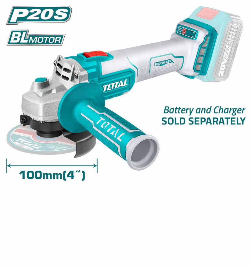 Total TAGLI201008 Lithium-ion Angle Grinder