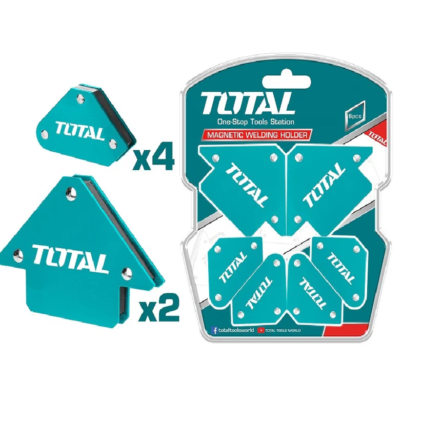 Total TAMWH6002 6 Pcs Magnetic Welding Holder Set