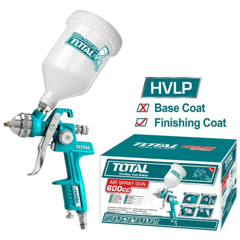 Total TAT10601 HVLP Air Spray Gun