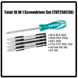 Total THT250236 18 IN 1 Screwdriver Set