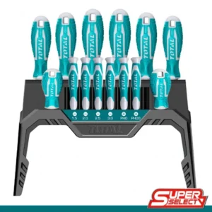 Total THT250614 14 Pcs Screwdriver and Precision Screwdriver Set