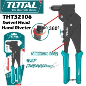 Total THT32106 360°Swivel Head-Hand Riveter