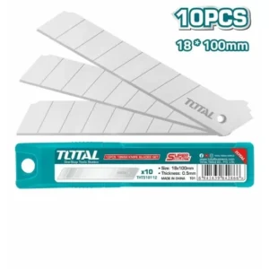 Total THT519112 10 Pcs 18mm Knife Blades Set