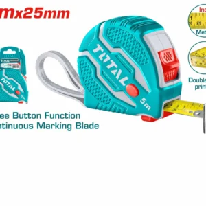 Total TMT126052 Steel Measuring Tape