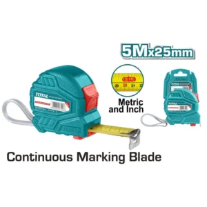 Total TMT126352 Steel Measuring Tape